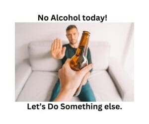 Alternatives to having to drink Alcohol